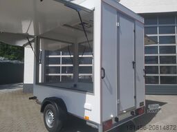 trailershop Infostand 3 Klappen 230V Licht Strom