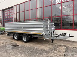 Möslein TTD 19 AB 19 t Tandem 3 Seiten Kipper TiefladerAufsatzbordwänden-- Neufahrzeug --