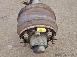 SAF TRAILER AXLE DRUM SINGLE TIRE.