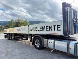 SCHWARZMÜLLER J-Serie 3 Achsen Baustoffpritsche Liftachse