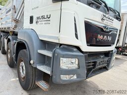 MAN 2 Stück TGS 35.460 8x4 BB Retarder Meiller Stahl