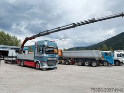 DAF XF 530 LL Pritsche Kran Palfinger PK 23002 TOP!