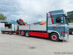 DAF XF 530 LL Pritsche Kran Palfinger PK 23002 TOP!