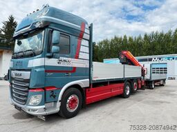 DAF XF 530 LL Pritsche Kran Palfinger PK 23002 TOP!