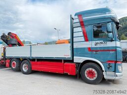 DAF XF 530 LL Pritsche Kran Palfinger PK 23002 TOP!