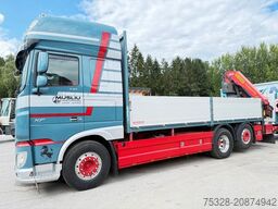 DAF XF 530 LL Pritsche Kran Palfinger PK 23002 TOP!