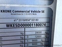 KRONE 3-ACHS KüHLAUFLIEGER, THERMO KING, DOPPELSTOCK, MIETAUF MöGLICH