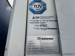 KRONE 3-ACHS KüHLAUFLIEGER, THERMO KING, DOPPELSTOCK, BLUMENBREITE MIETAUF MöGLICH