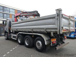 Mercedes-Benz Arocs 3643 | 8X4 Tridem | 3 Side Tipper | Fassi...