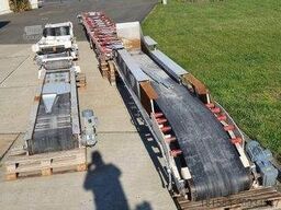  Bruch- und Scherbenrückführbänder. Förderbänder