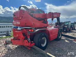 Manitou MRT 2150+ Rotating Telehandler – Jib, Pallet Forks
