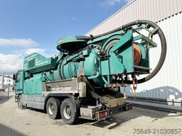 Mercedes-Benz Actros 3348 6x4 Actros 3348 6x4, V8, Kroll Saug-/Spülwagen ca. 14m³, Wasserrückgewinnung, Funk