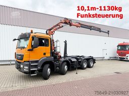 MAN TGS 35.440 8x4 BL TGS 35.440 8x4 BL, Meiller 19.62, Atlas Kran 135.2-A3, Funk