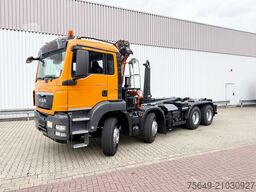 MAN TGS 35.440 8x4 BL TGS 35.440 8x4 BL, Meiller 19.62, Atlas Kran 135.2-A3, Funk