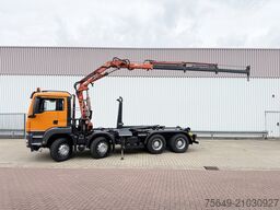 MAN TGS 35.440 8x4 BL TGS 35.440 8x4 BL, Meiller 19.62, Atlas Kran 135.2-A3, Funk
