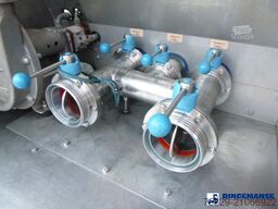 Burg Food tank inox 34.3 m3 / 3 comp + pump