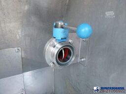 Burg Food tank inox 34.3 m3 / 3 comp + pump