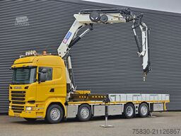 Scania R490 8X2/6 / HMF 50TM + JIB / NL-TRUCK