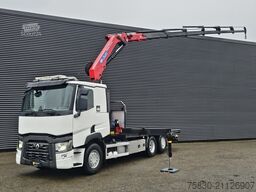 Renault T-430 / 6X2 / HMF 26TM / CRANE / GRUE