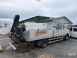 Volvo FL6 crane truck w/ 2000 HIAB 045 crane and two set