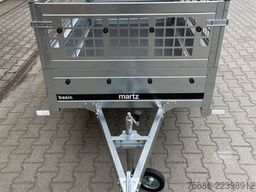 Martz Tieflader PKW-Anhänger Laubgitter