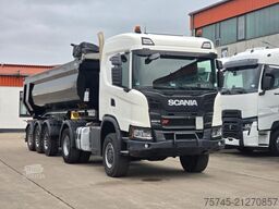 SCANIA G 500 XT*4X4*KIPP*RETARDER*GESAMTZUG*HARDOX