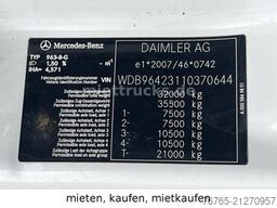 MERCEDES-BENZ 4143 K Meiller Bordmatik Mietkauf
