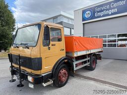 Mercedes-Benz 1017 Plattendruckwagen Planen Aufbau TÜV 11 26