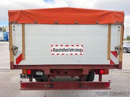 Mercedes-Benz 1017 Plattendruckwagen Planen Aufbau TÜV 11 26
