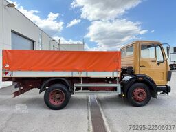 Mercedes-Benz 1017 Plattendruckwagen Planen Aufbau TÜV 11 26
