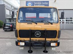 Mercedes-Benz 1017 Plattendruckwagen Planen Aufbau TÜV 11 26