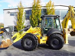 New Holland B 115 C backhoe loader / 1000 MTH !
