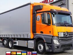 Mercedes-Benz Actros 2545 6×2 MP5 / FULL ADR / Curtain