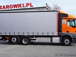 Mercedes-Benz Actros 2545 6×2 MP5 / FULL ADR / Curtain
