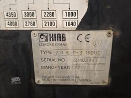Hiab Occ Autolaadkraan Hiab 211E P - 3 HIDUO