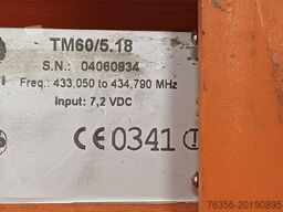Diversen Occ afstandsbediening autolaadkraan TM60/5.18 Ikus