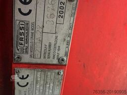 Fassi Occ Autolaadkraan Fassi 210A.22 + radio