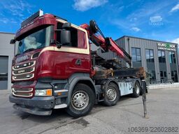SCANIA R490 8x2*6 Euro 6 Tipper / Crane HMF 3220 K6