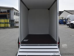 HUMBAUR Kofferanhänger  HK 253015-18P mit Überfahrwand