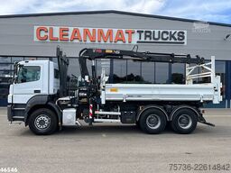 Mercedes-Benz Axor 2636 6x4 Manual Full steel Hiab 14 Tonmete...
