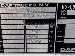 DAF LF 260, 16 t GG, LBW, Tiefkühler, Carrier 850