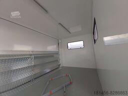 ANHÄNGERWIRTZ Event Trailer mobile Bühne Verkauf Infostand mit Fenster Stro, 230V verfügbar