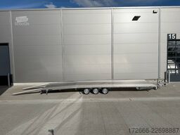 Martz GT PLUS 850/3 S 3,5T | ALUBODEN MITTIG | ALURAMPEN 853X215CM 3500KG AUTOTRAILER