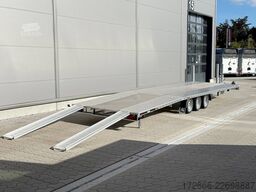Martz GT PLUS 850/3 S 3,5T | ALUBODEN MITTIG | ALURAMPEN 853X215CM 3500KG AUTOTRAILER