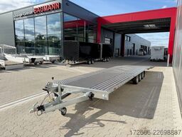 Martz GT PLUS 850/3 S 3,5T | ALUBODEN MITTIG | ALURAMPEN 853X215CM 3500KG AUTOTRAILER