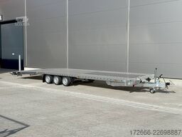 Martz GT PLUS 850/3 S 3,5T | ALUBODEN MITTIG | ALURAMPEN 853X215CM 3500KG AUTOTRAILER