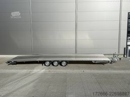 Martz GT PLUS 850/3 S 3,5T | ALUBODEN MITTIG | ALURAMPEN 853X215CM 3500KG AUTOTRAILER