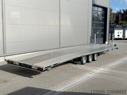 Martz GT PLUS 850/3 S 3,5T | ALUBODEN MITTIG | ALURAMPEN 853X215CM 3500KG AUTOTRAILER