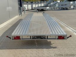 Martz GT PLUS 850/3 S 3,5T | ALUBODEN MITTIG | ALURAMPEN 853X215CM 3500KG AUTOTRAILER