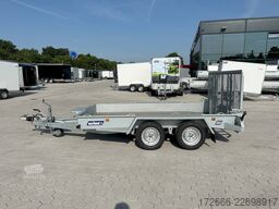 Variant 3516 B3 | MAXI LOAD | RAMPE | ALURIFFELBLECH 300X162CM 3500KG BAUMASCHINENANHÄNGER | BEAVERTAIL